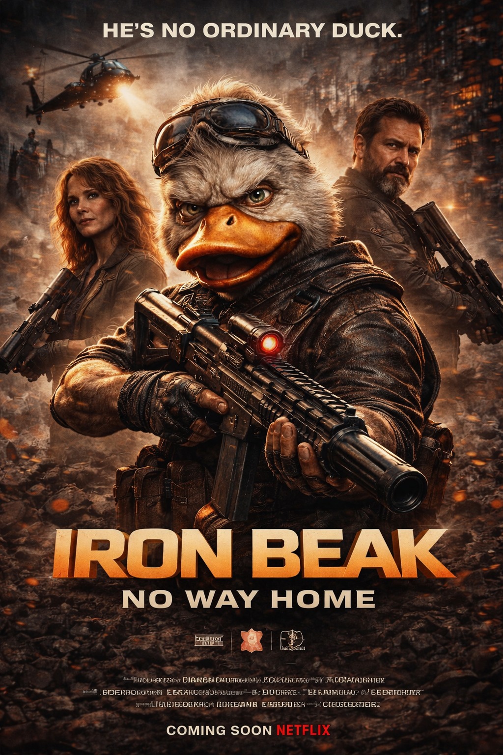 Best - 🎬 Iron Beak: No Way Home 2026 👉 Starring: Howard the Duck, Lea ...
