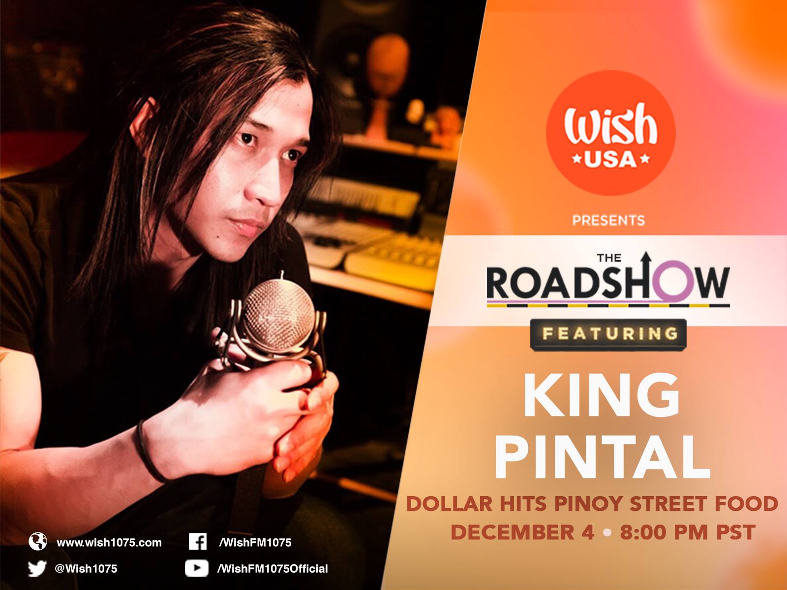 Wish 107.5 - LA-based up-and-coming rock artist King...