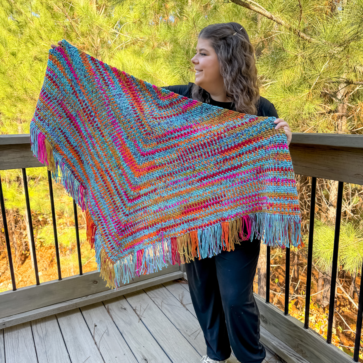 Okie - Along with blankets, shawls are one of my favorite things to ...