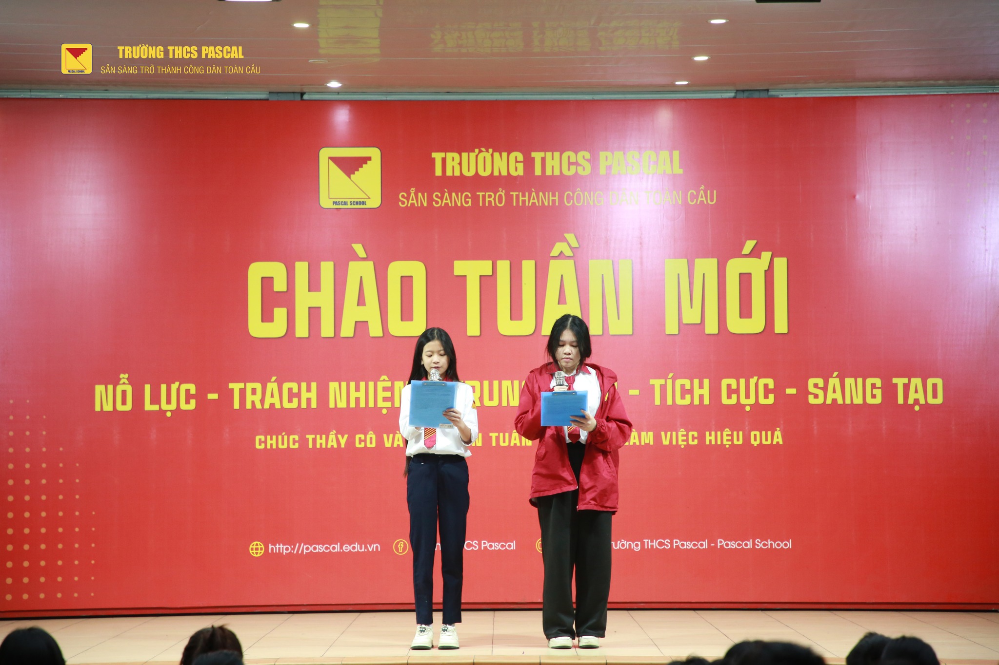 Trường THCS Pascal - THPT Minh Trí - 😍 NGÀY NÀO TRONG TUẦN ĐƯỢC PASERS ...
