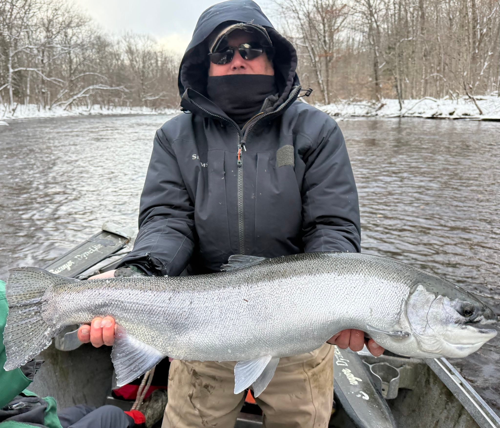 Salmon River Guide - 2 fer one daily special Both fish caught on 1 rod ...
