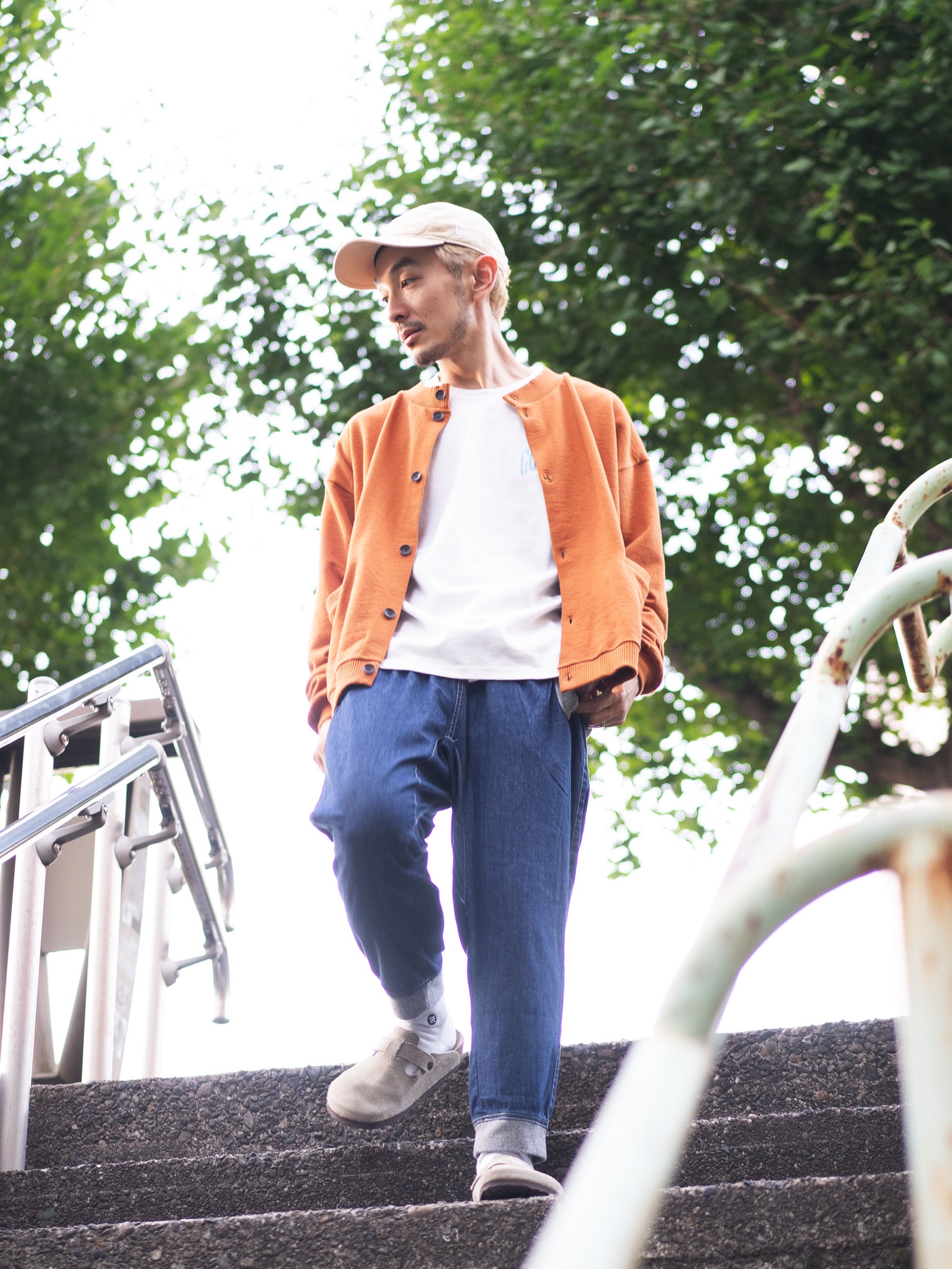 限定 ジムマスター GO OUT キャンパジャマ スウェット ツナギ オールイン ジムマスター/gymmaster - gym master x GO OUT【Campjama(キャン