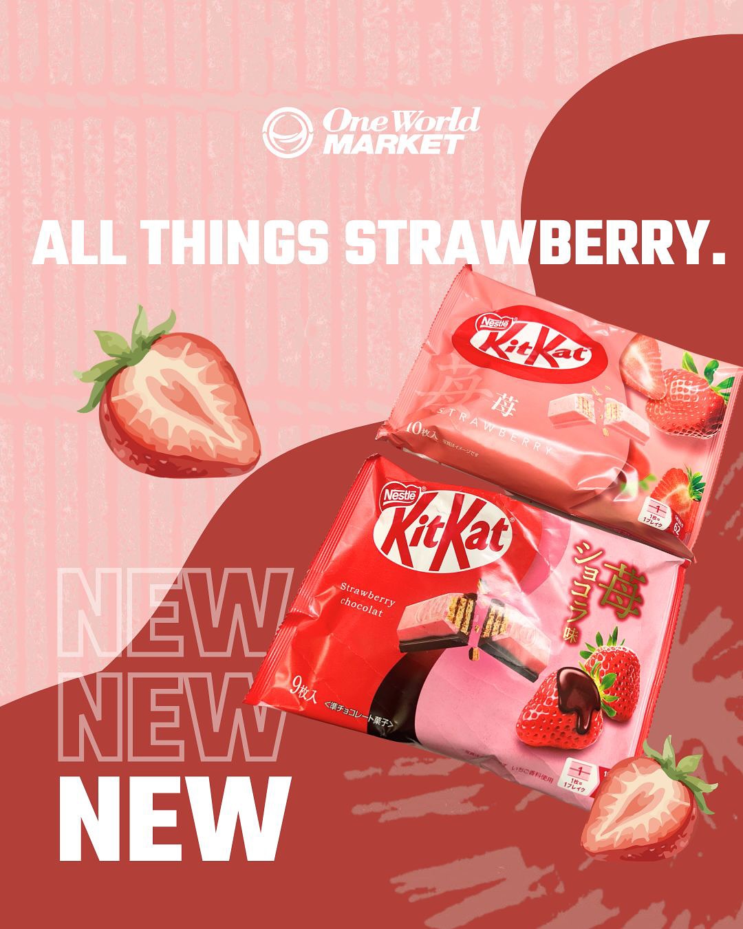 Strawberry Fair is here 🍓 New items just arrived in Novi! These