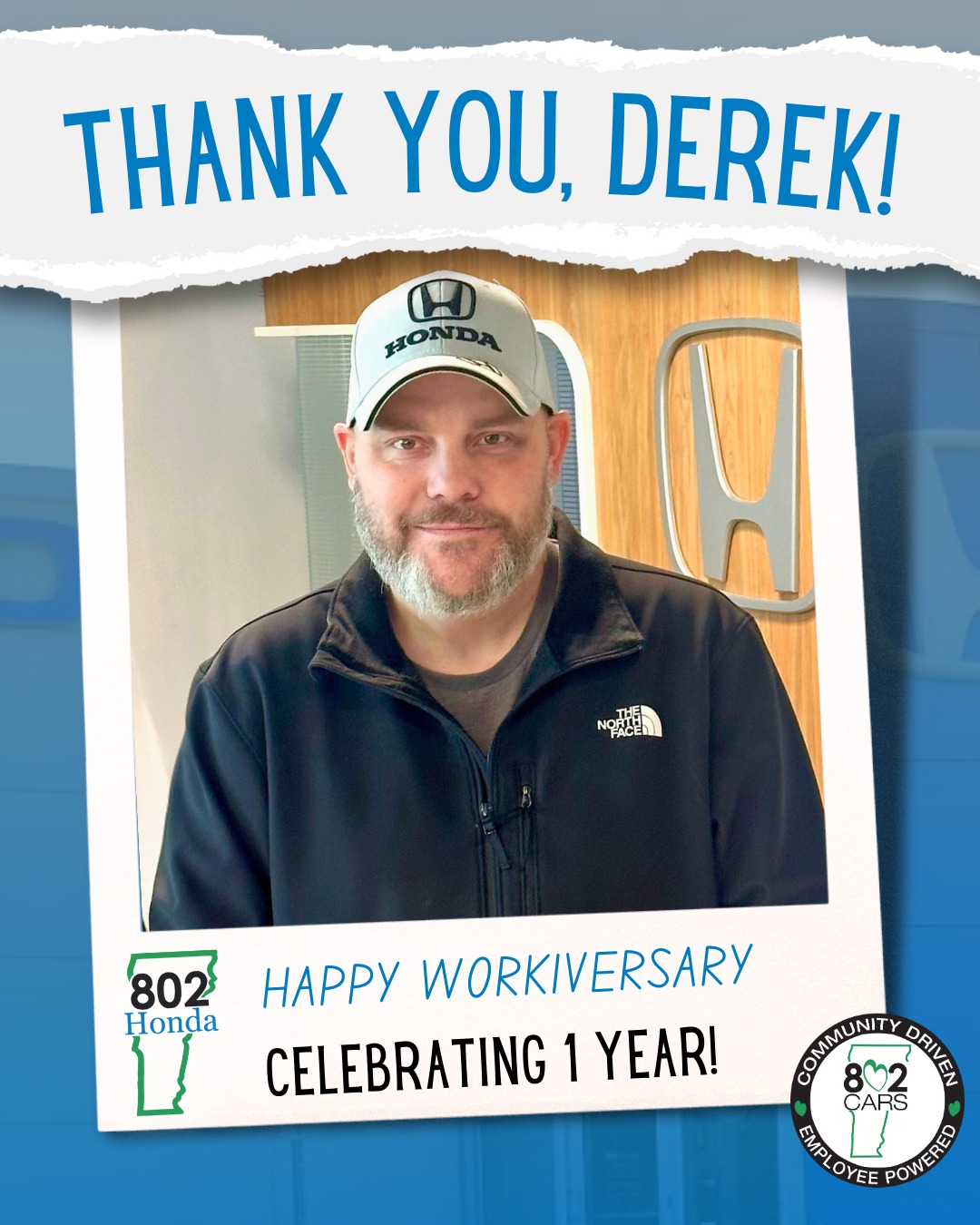 802 - 🎉 HAPPY 1-YEAR WORKIVERSARY! 🎉 Join us in celebrating Derek Ming ...