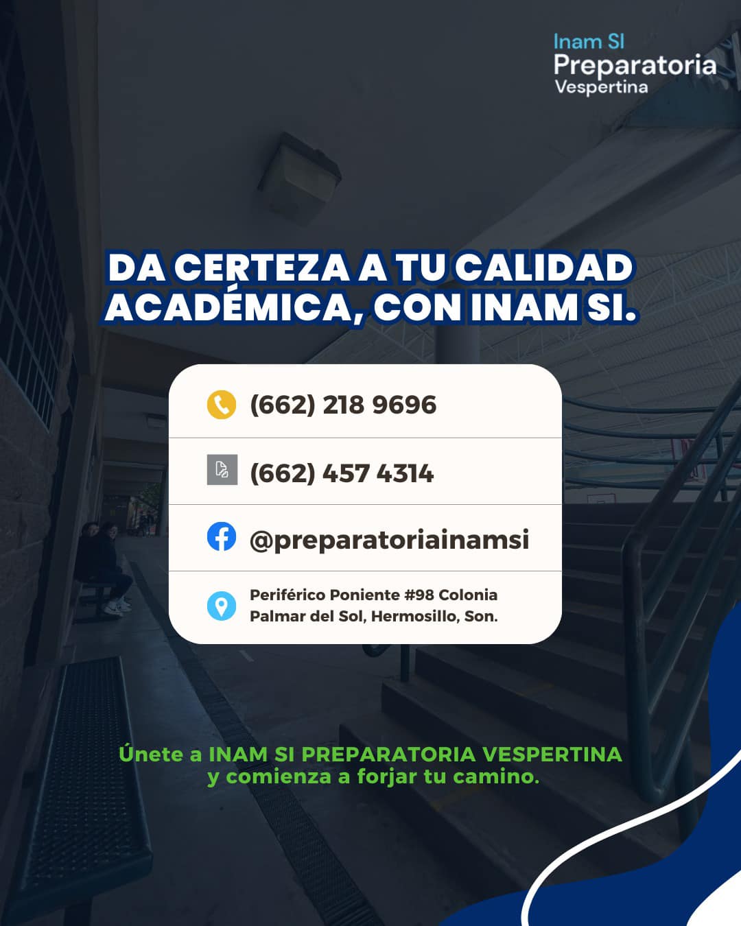 INAM SI Preparatoria Vespertina