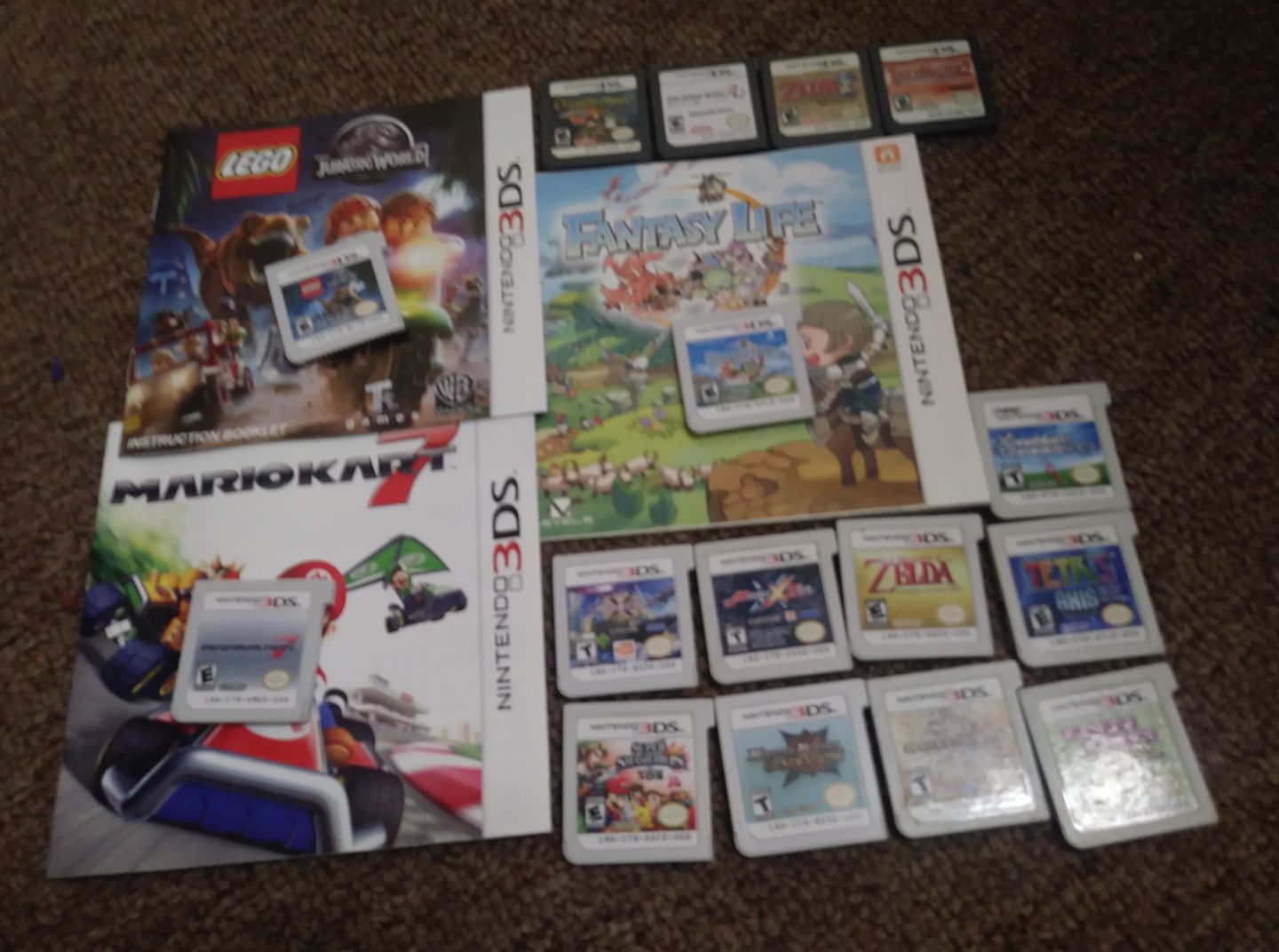 Nintendo Switch, 3DS, and DS game collection