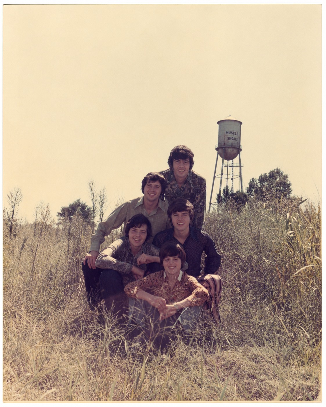 THE OSMONDS　オズモンズ　1970年　ジャパンツアー　パンフ The Osmonds in front of FAME Studios circa 1970. (Where Autozone