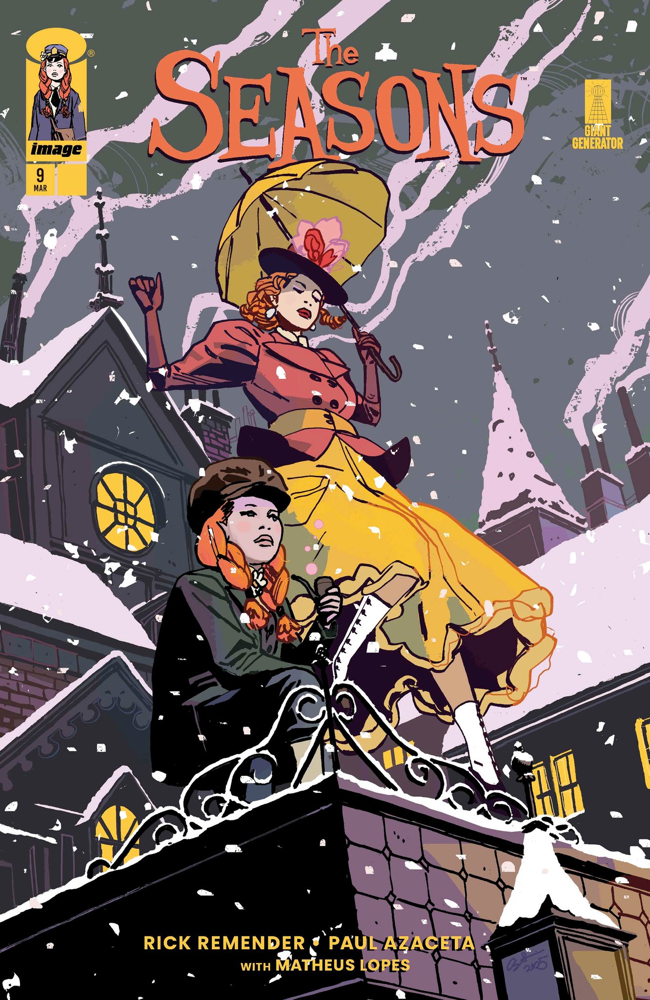 A NEW STORY ARC begins this week in THE SEASONS #9 by Rick 