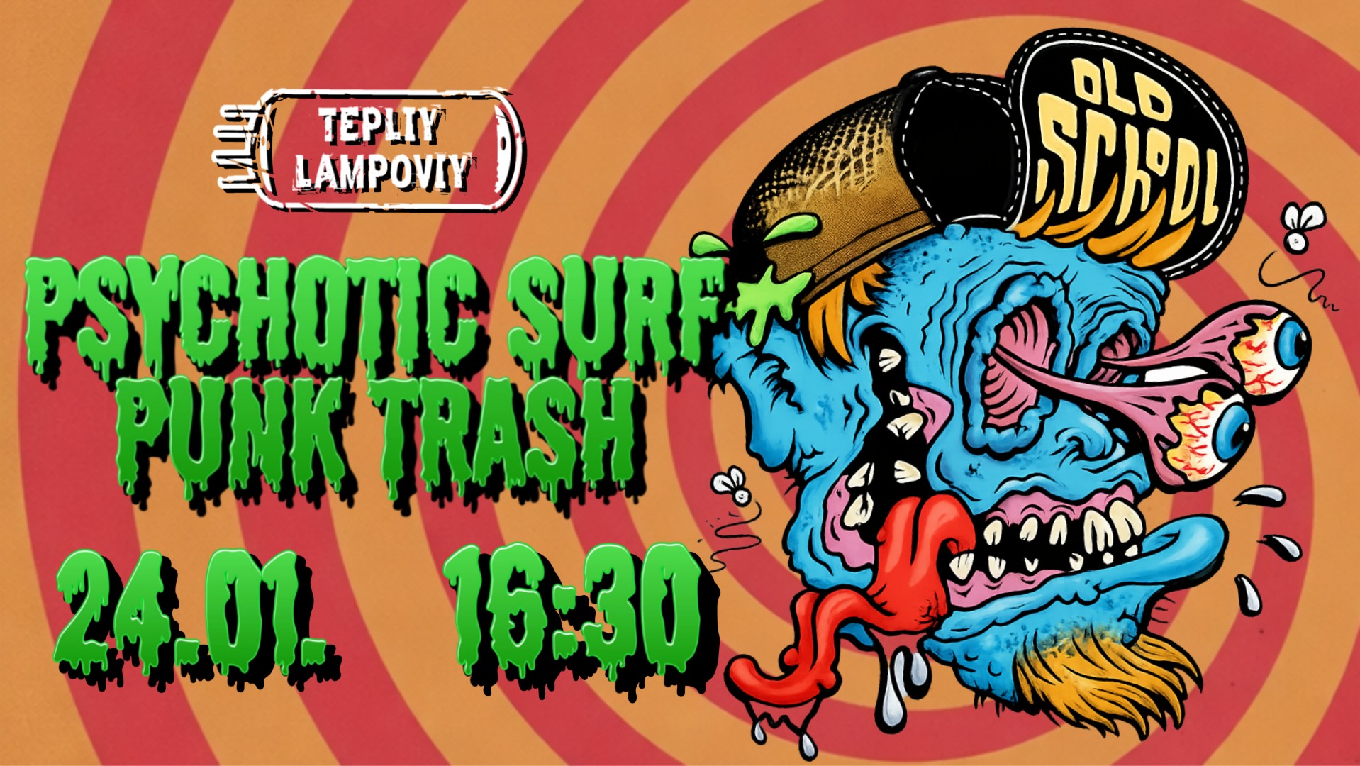 Psychotic surf punk trash