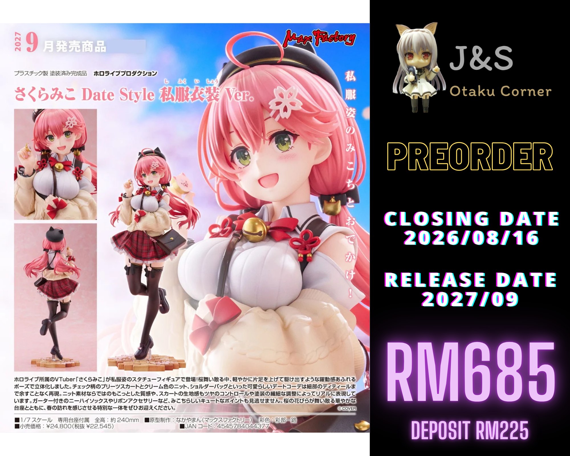 J&S - illustration by Bonnie Hitoyo-chan Swimsuit ver. by Eighteen