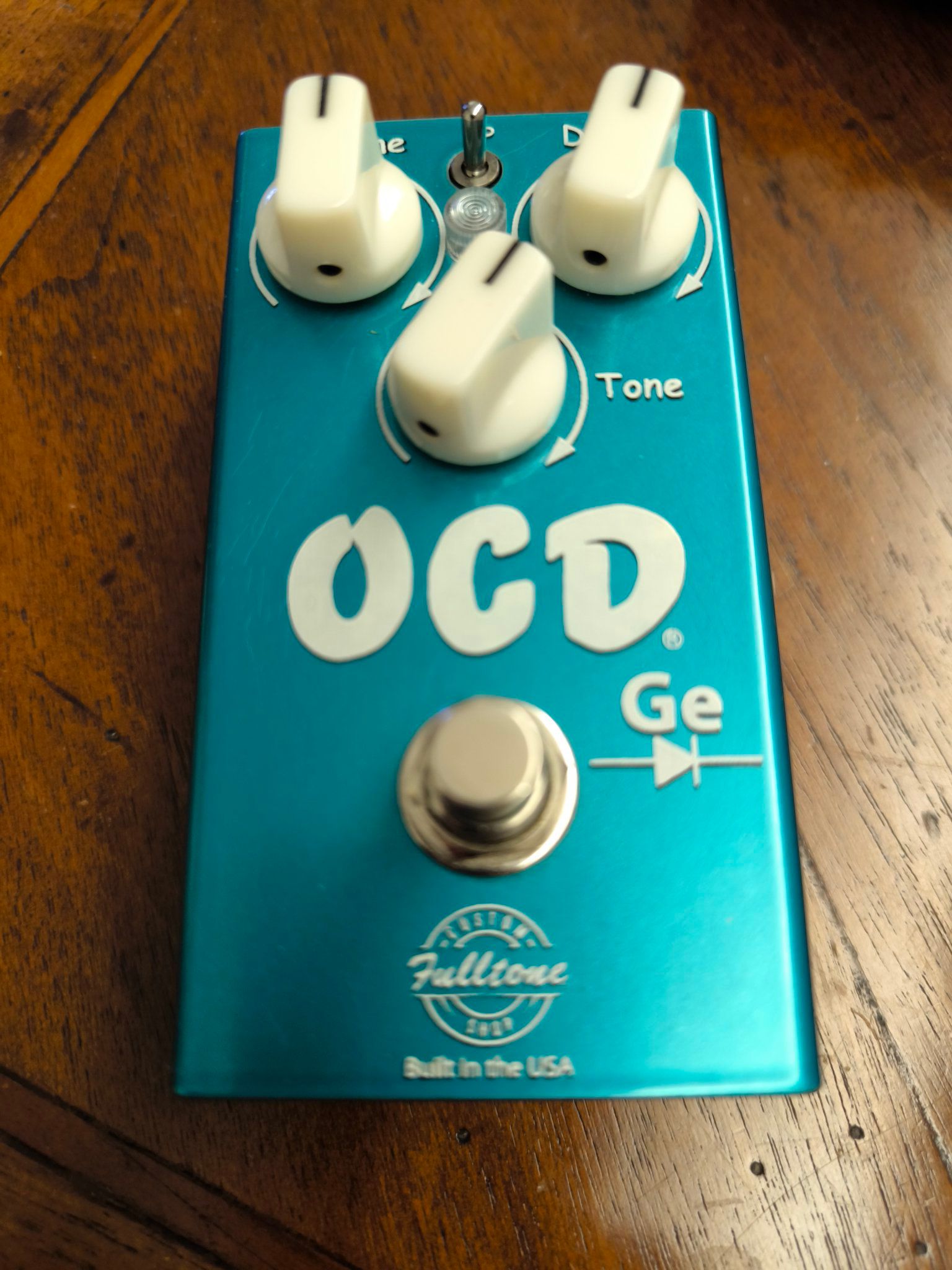 Fullerton custom shop ocd ge overdrive pedal found
