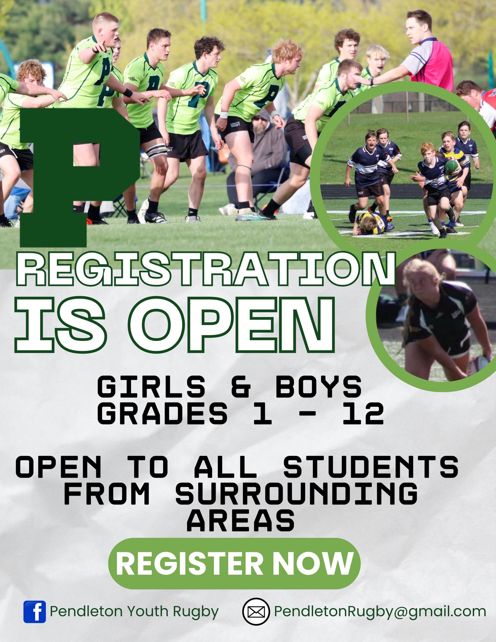 Pendleton - Registration for the 2026 Spring Season is OPEN! Sign up ...