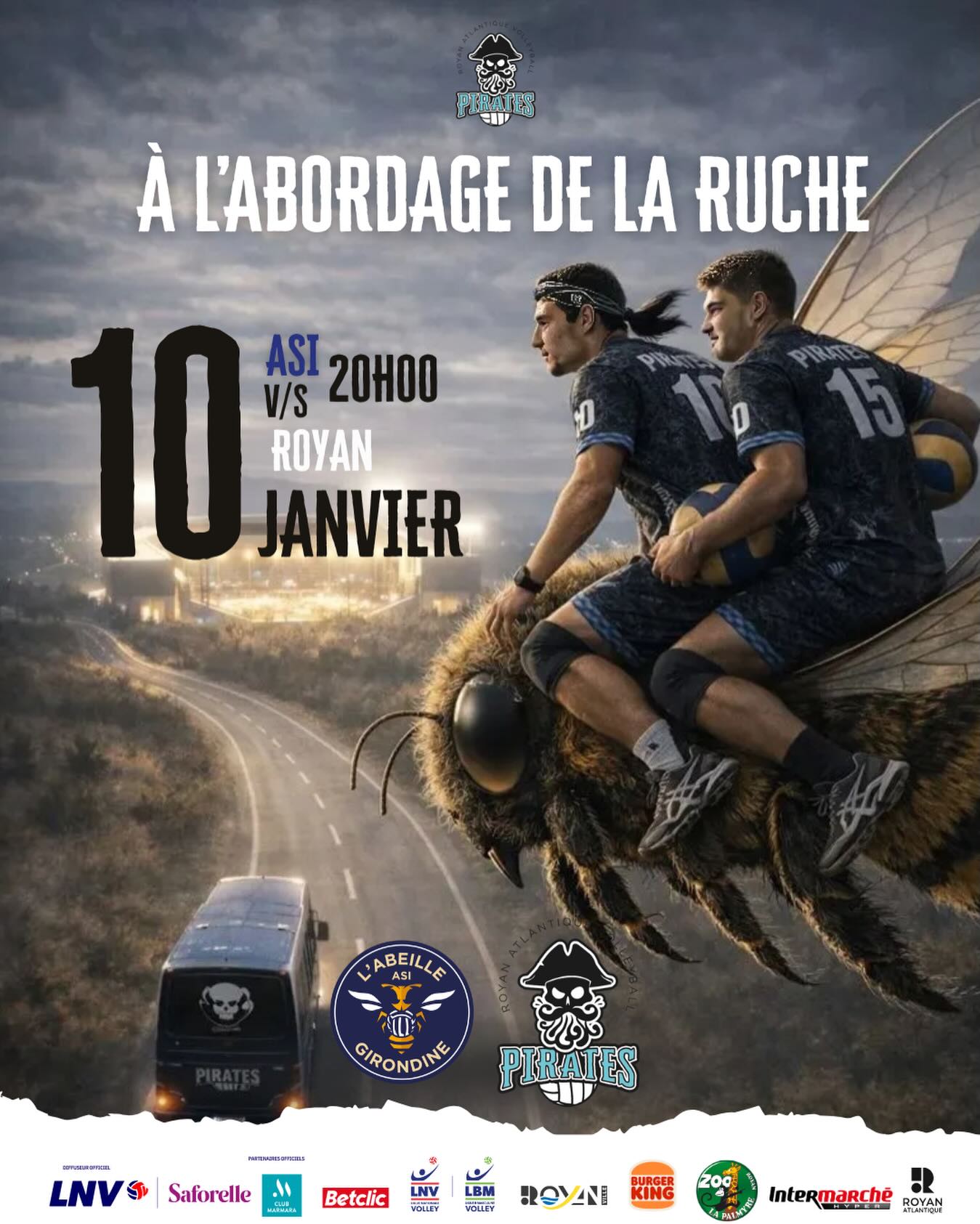 Royan - Derby de l’Atlantique – 10 janvier 2026 🔥 Les Pirates prennent ...