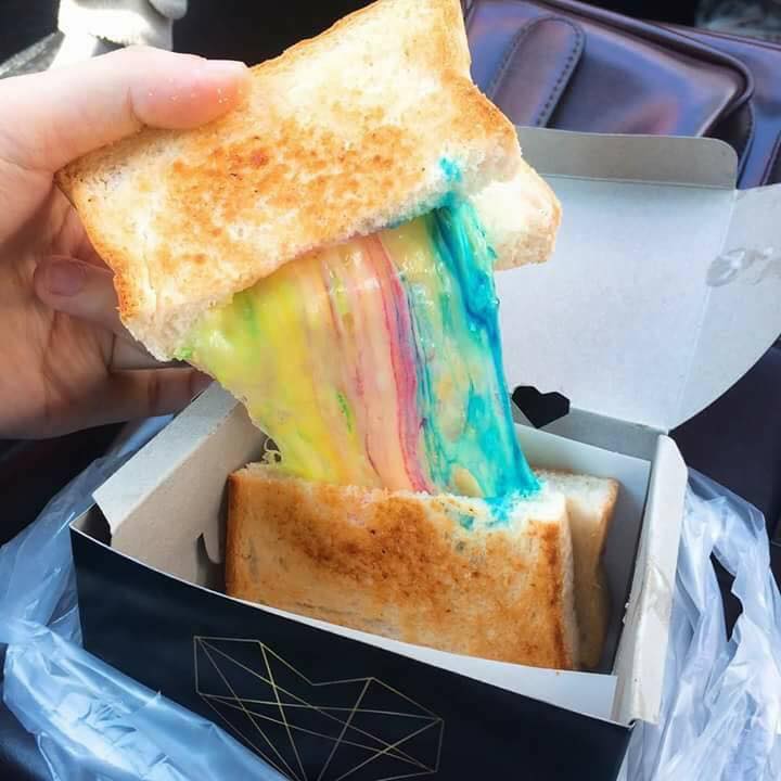 Kaki Viral Rainbow Roti Cheese Loaf U Alamat 22 Facebook