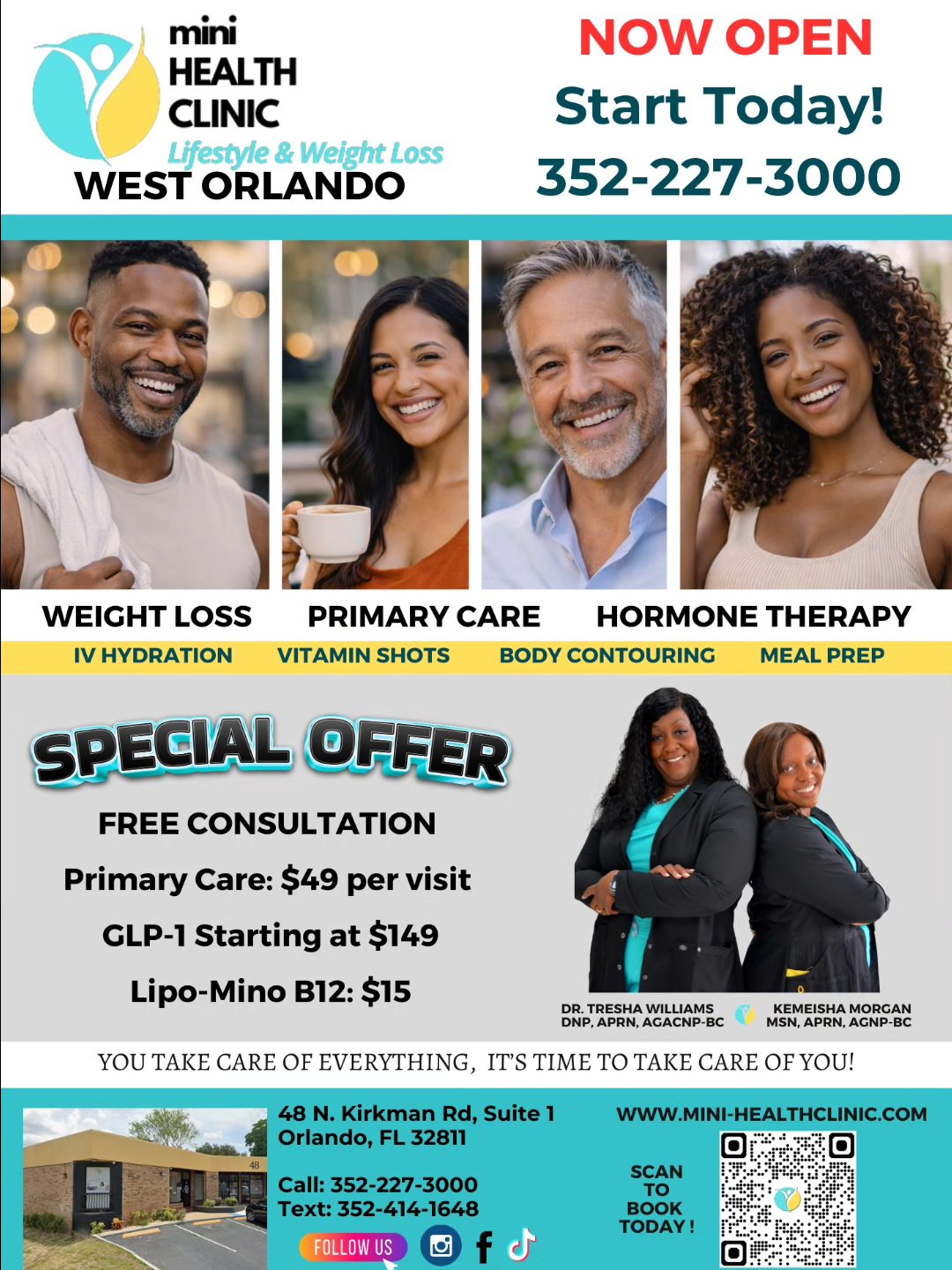 We’re... - Mini Health Clinic: Lifestyle & Weight Loss | Facebook