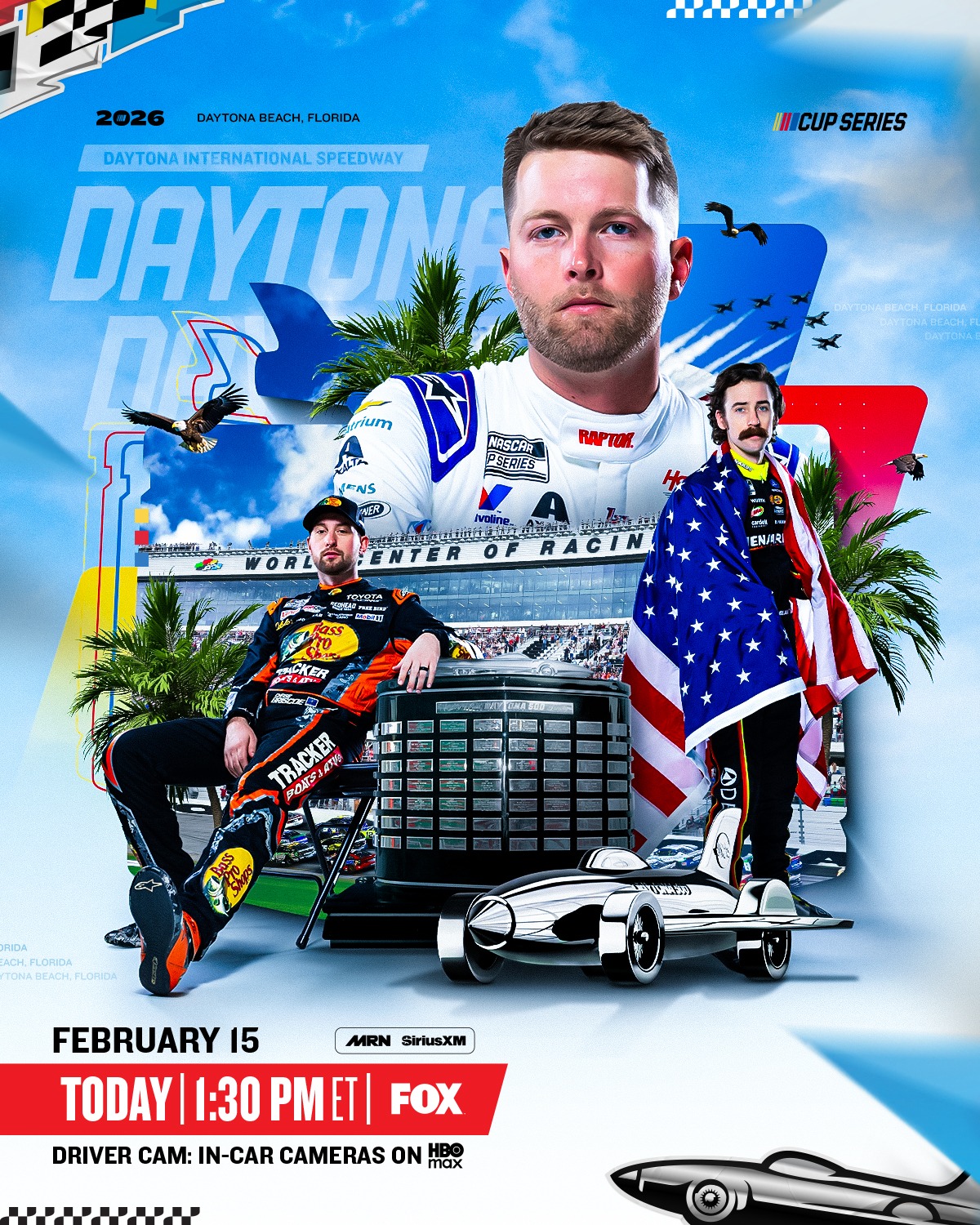 NASCAR - A race you can't miss. It's time for the DAYTONA 500. | Facebook