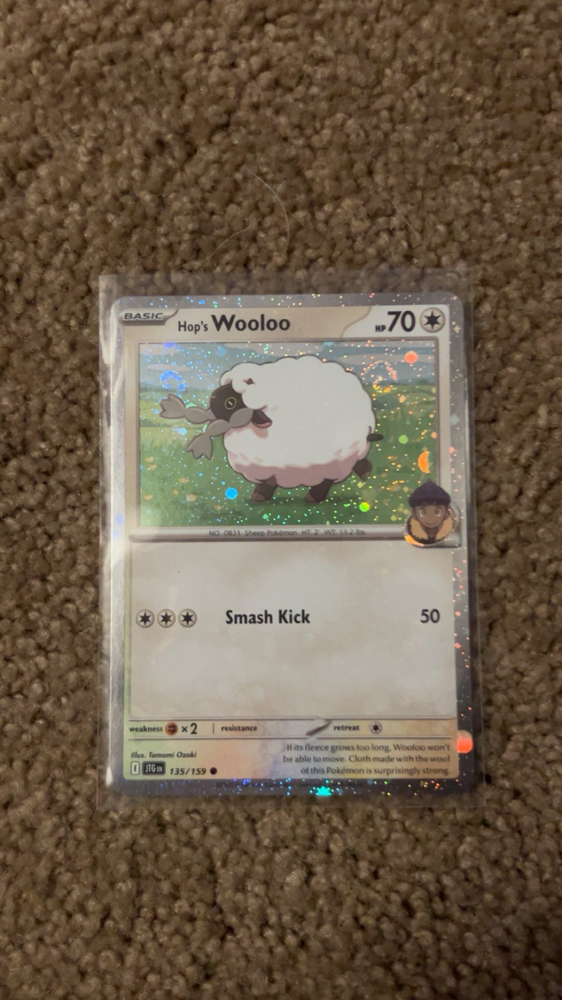 wooloo pokemon card price - SV103/SV112 - Shining Fates - Shiny Vault Pokmon Hit Points60 HP Form Hop's Wooloo - Journey Together