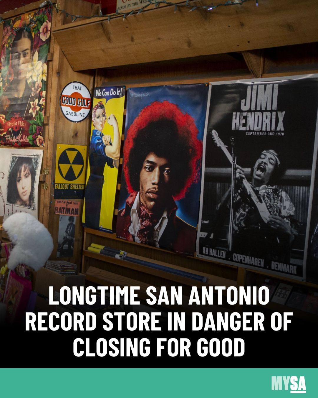 The 54-year-old record store on San Antonio's Southside is asking