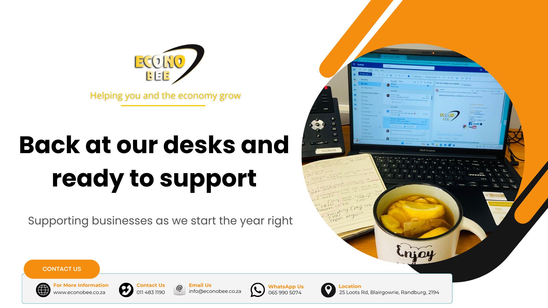 Econobee - Supporting Your Business Growth in 2026 The EconoBEE team is ...