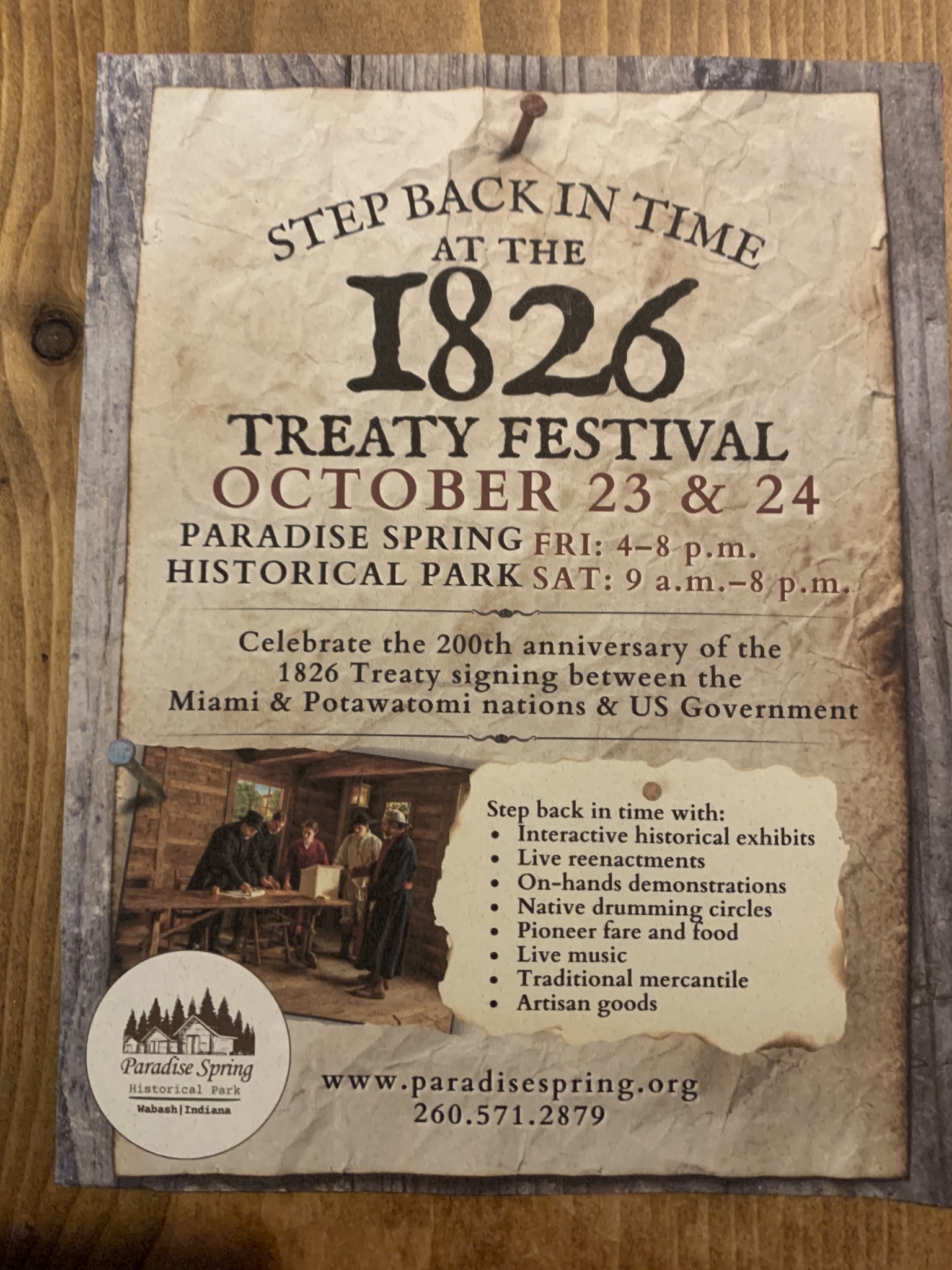 Treaty Festival at Paradise Spring