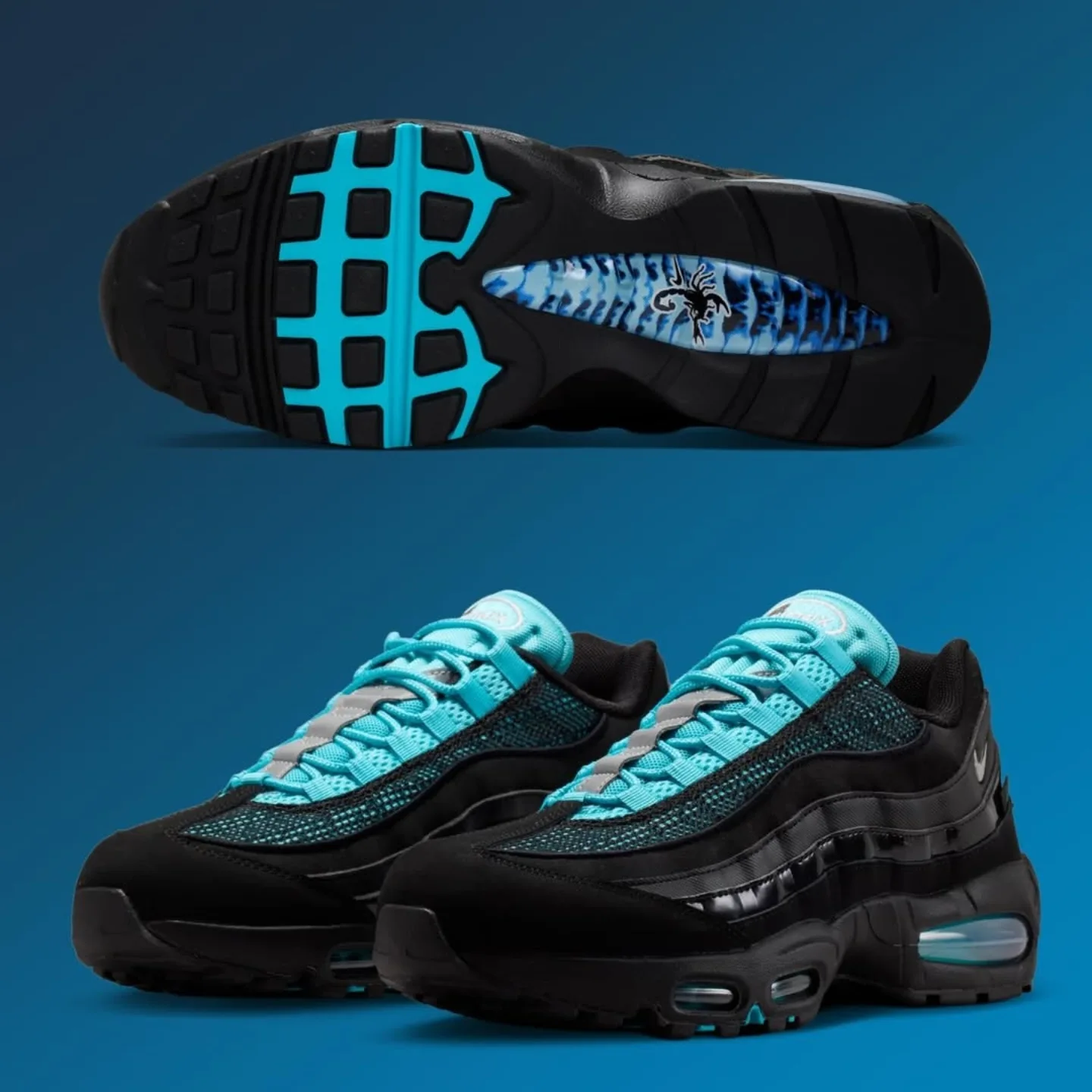 First Look: New Nike Air Max 95 QS “Scorpion, Gamma Blue”set to