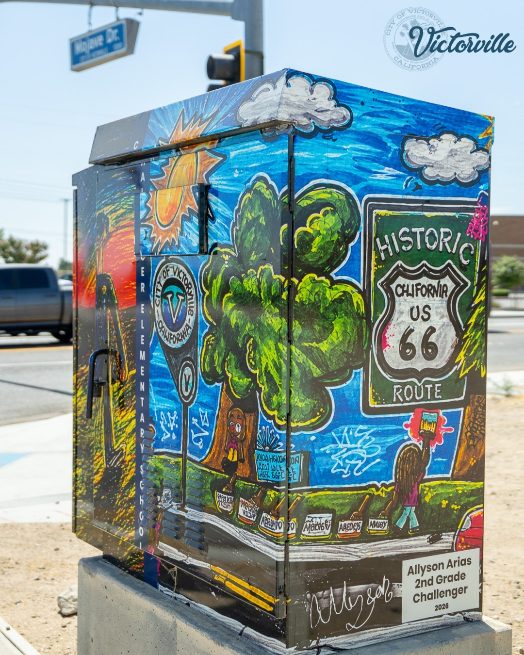 The #cityofvv partnered with the Victor Elementary School District