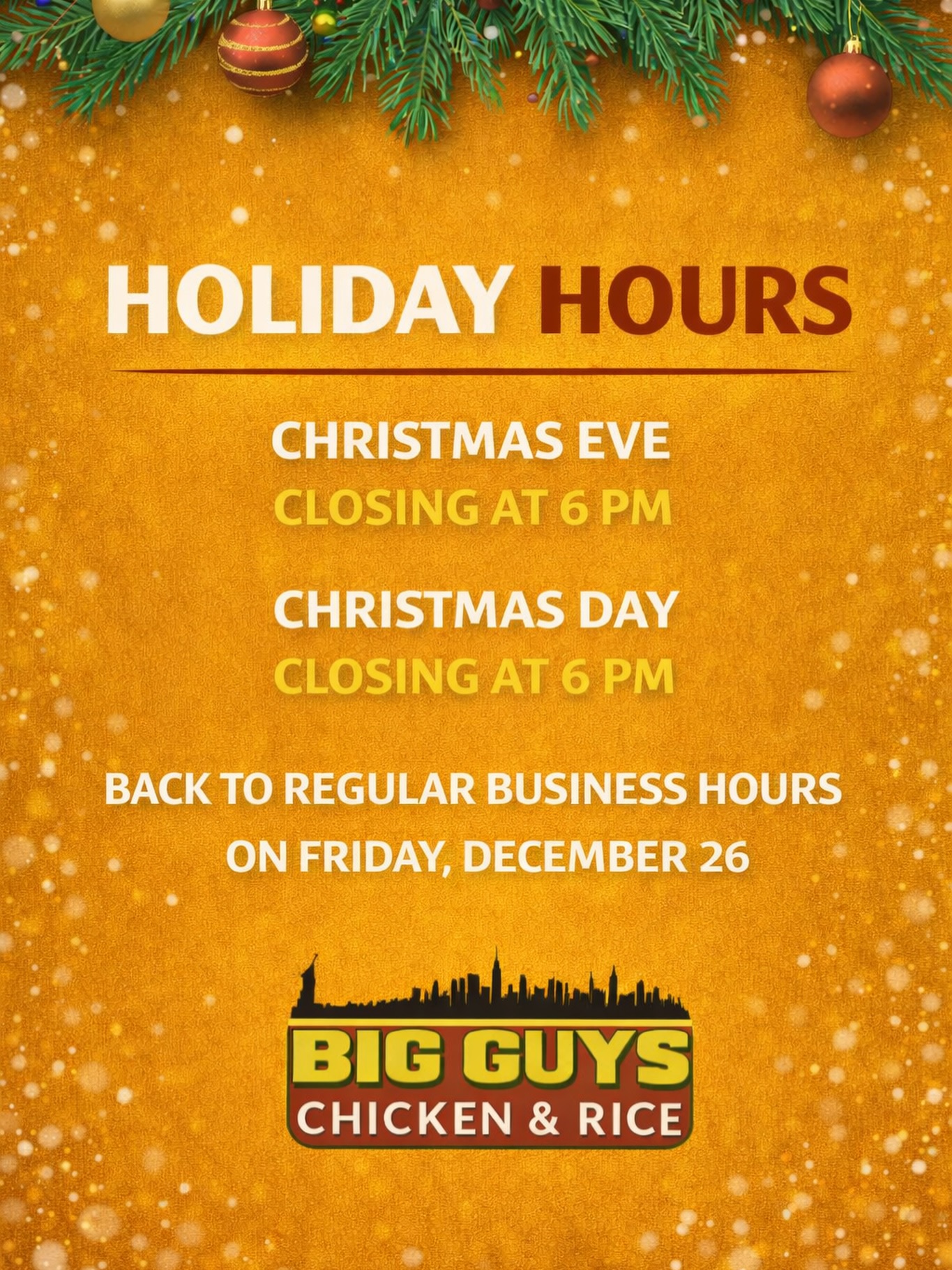 Big Guys Chicken and Rice | Dallas TX
