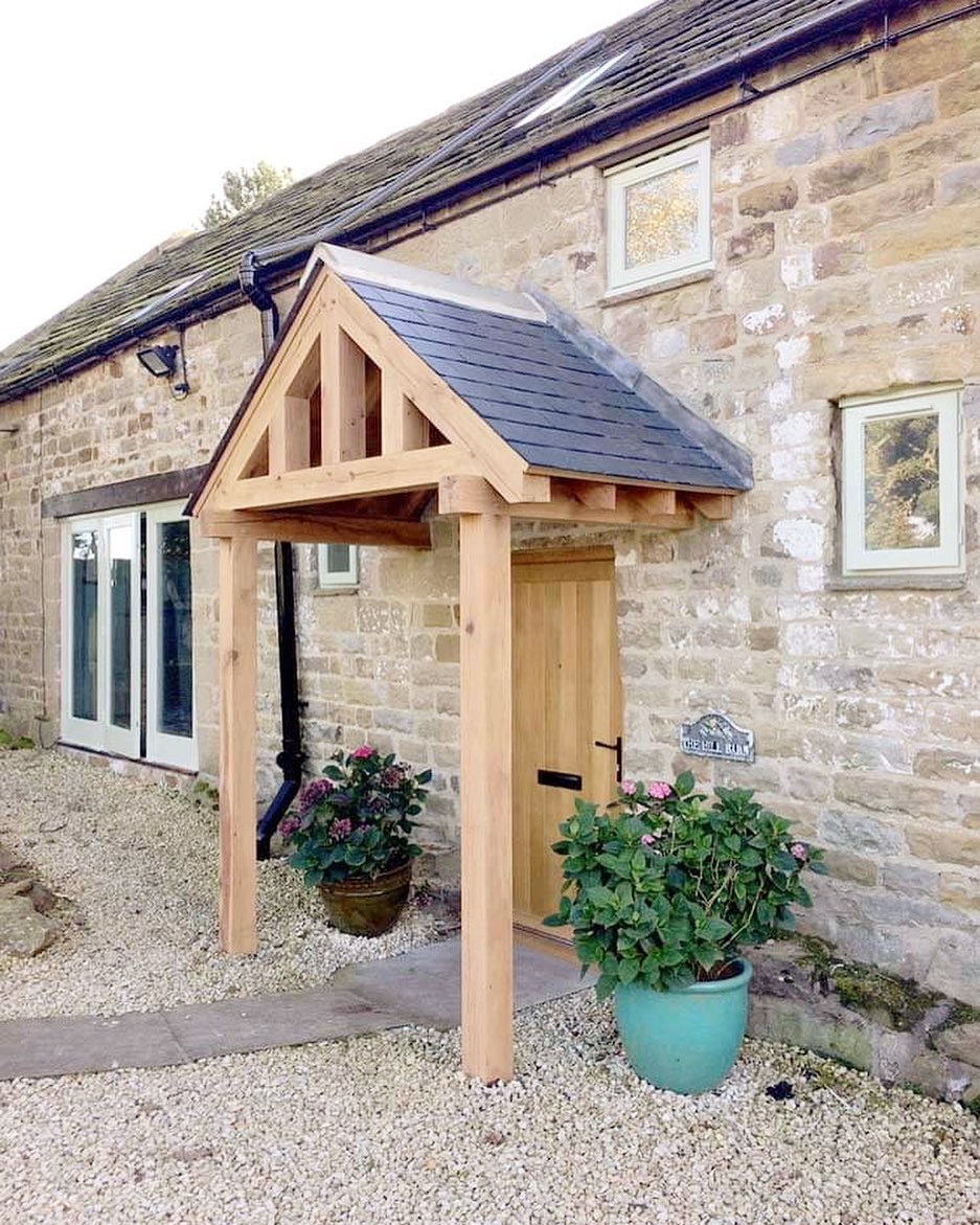 Oak Porches - Super 2 post oak porch in Nidderdale. It... | Facebook