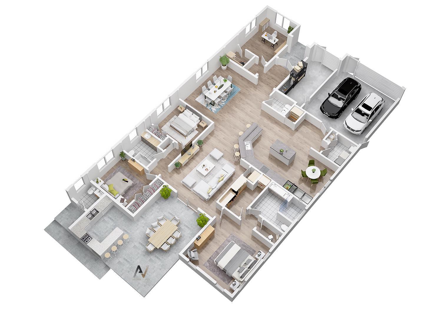 Archvizstudio3D - The 3D floor plan Contact us for 2D&3D... | Facebook