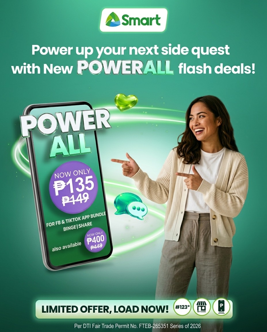 Power up your next side quest with Smart Prepaid Flash Deals
