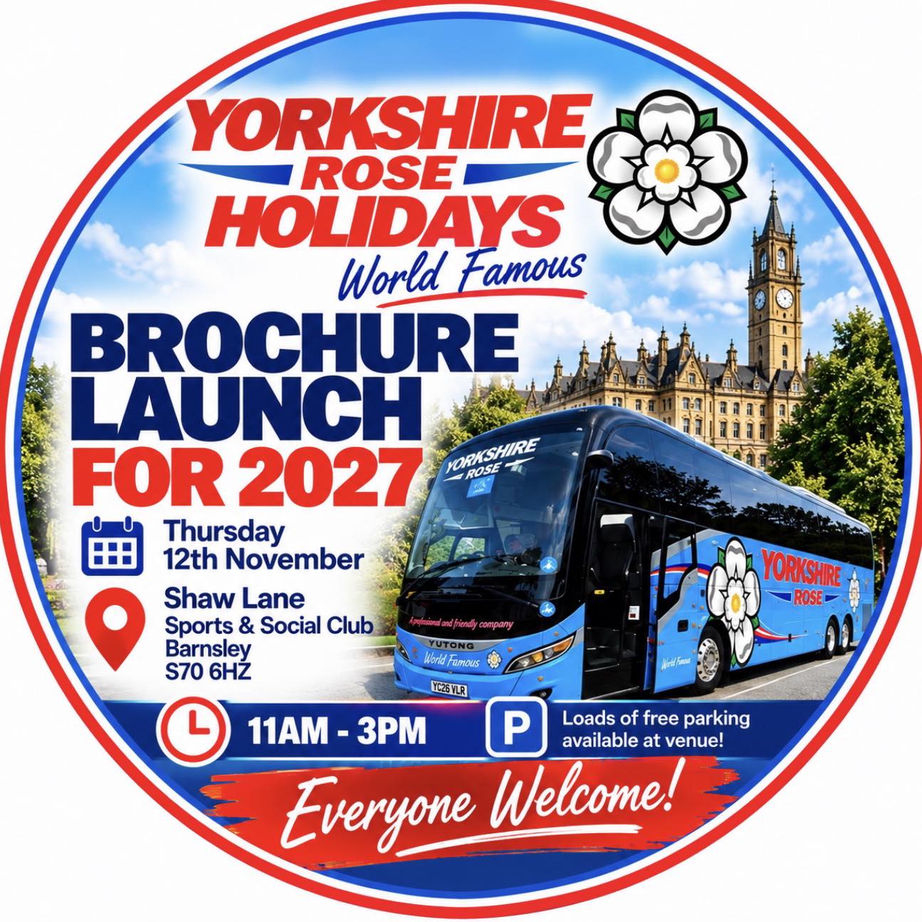 🌹 Exciting News! We’ve had a... - Yorkshire Rose Holidays | Facebook