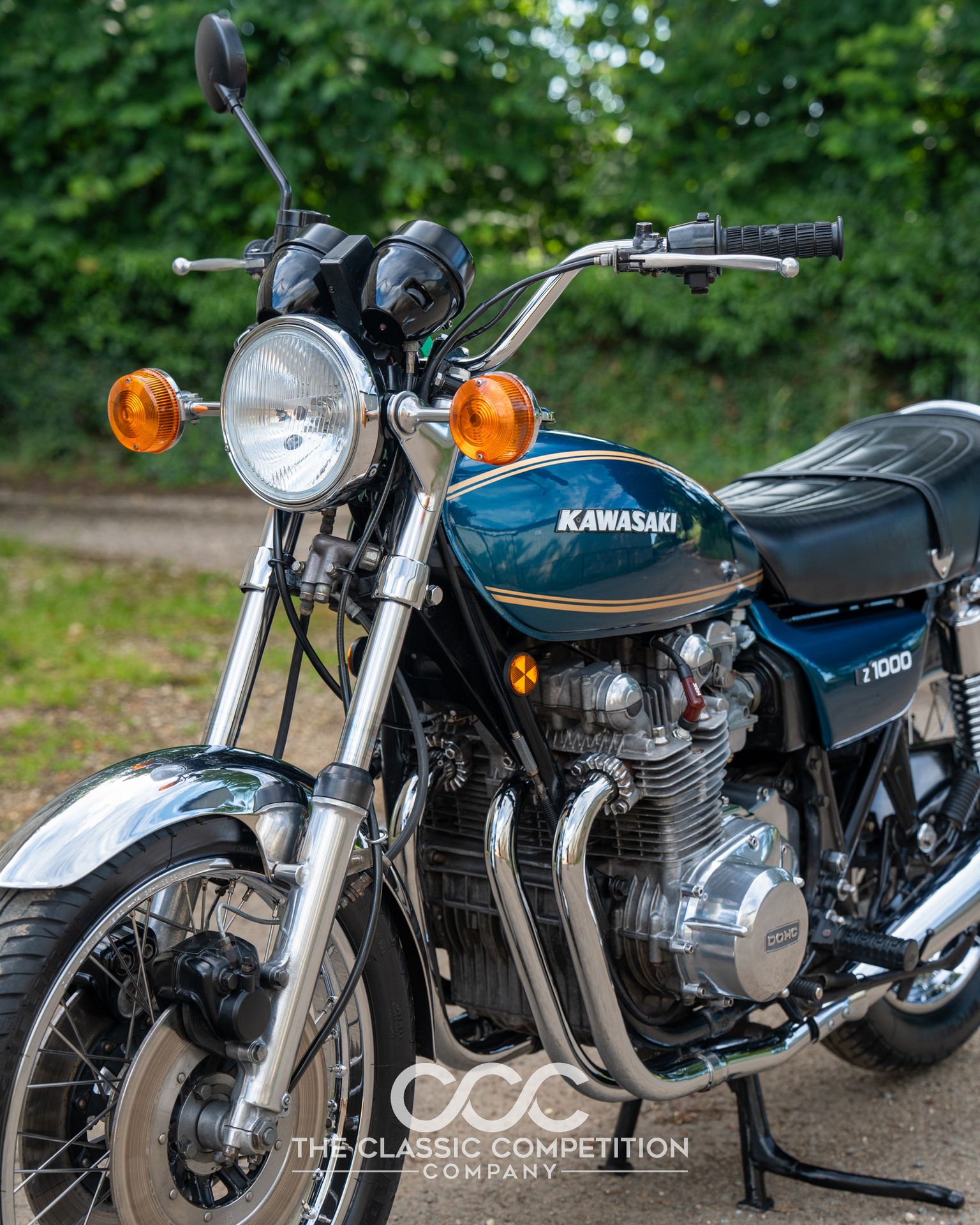 Take a closer look at this beautifully presented 1977 Kawasaki