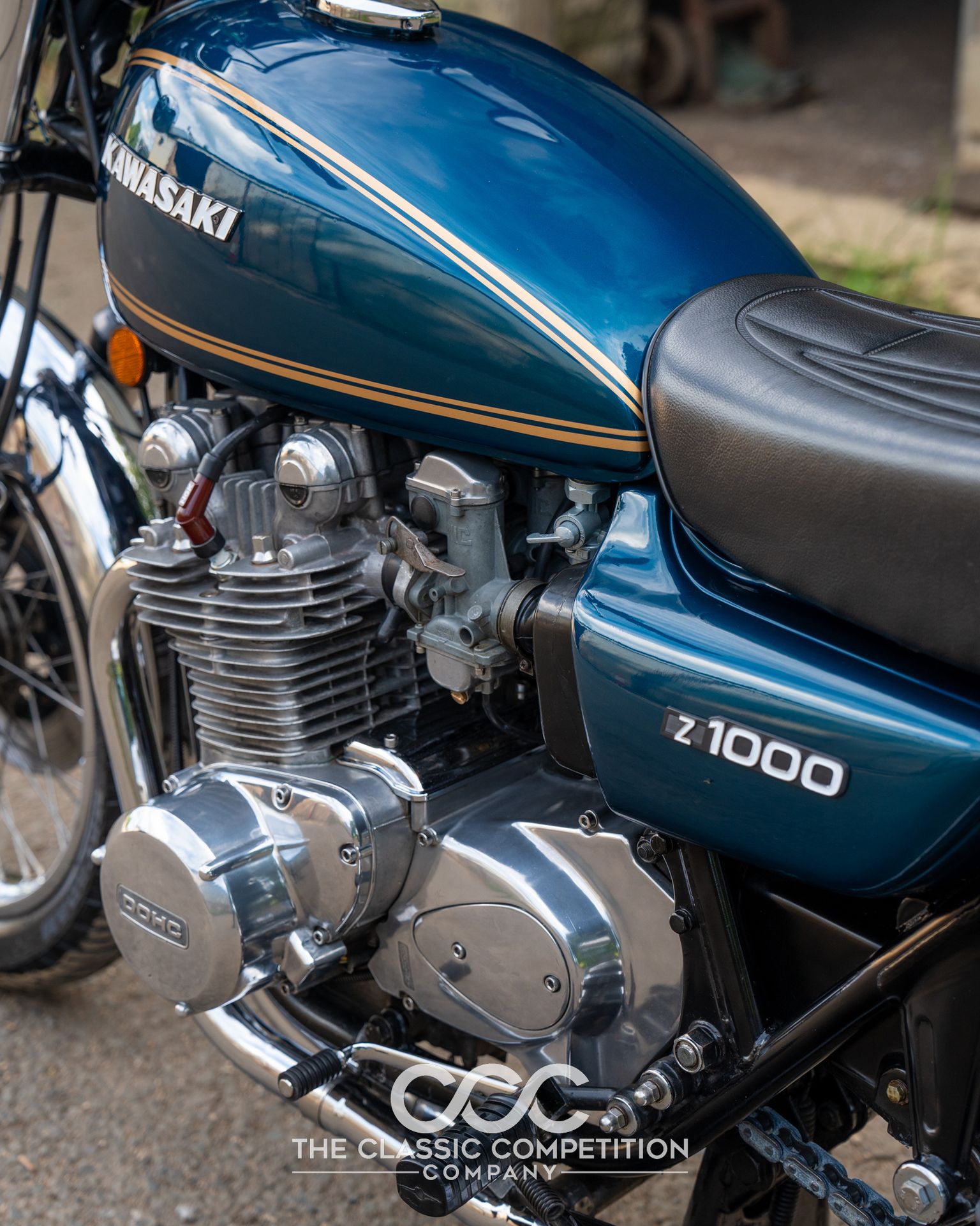 Take a closer look at this beautifully presented 1977 Kawasaki