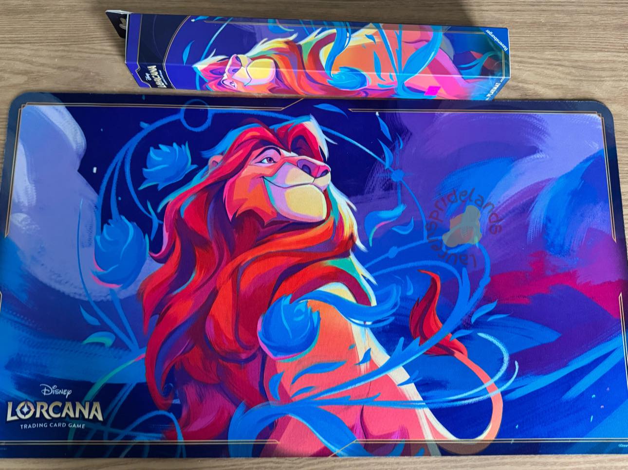 Disney Lorcana Challenge プレイマット シンバ Simba foil challenge playmat for Lorcana TCG