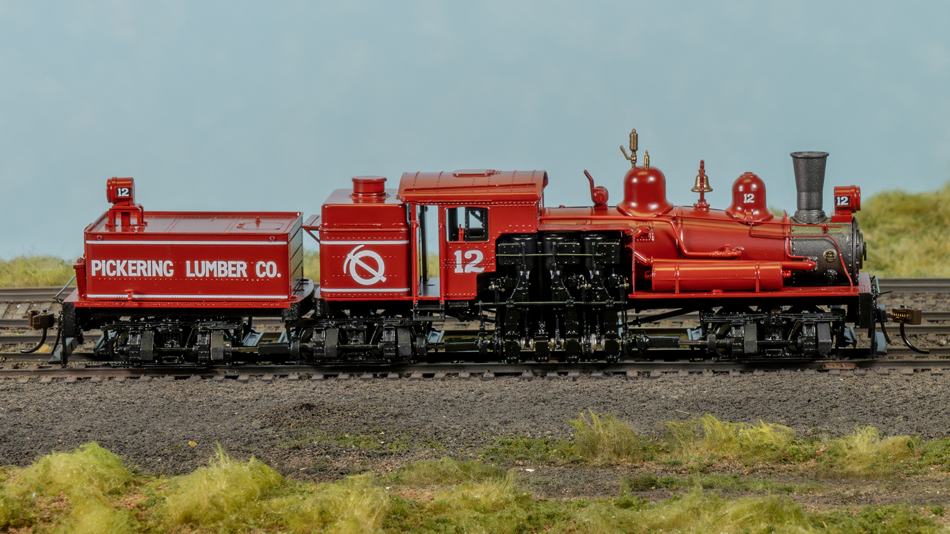 New HO scale 2-truck Shay model release