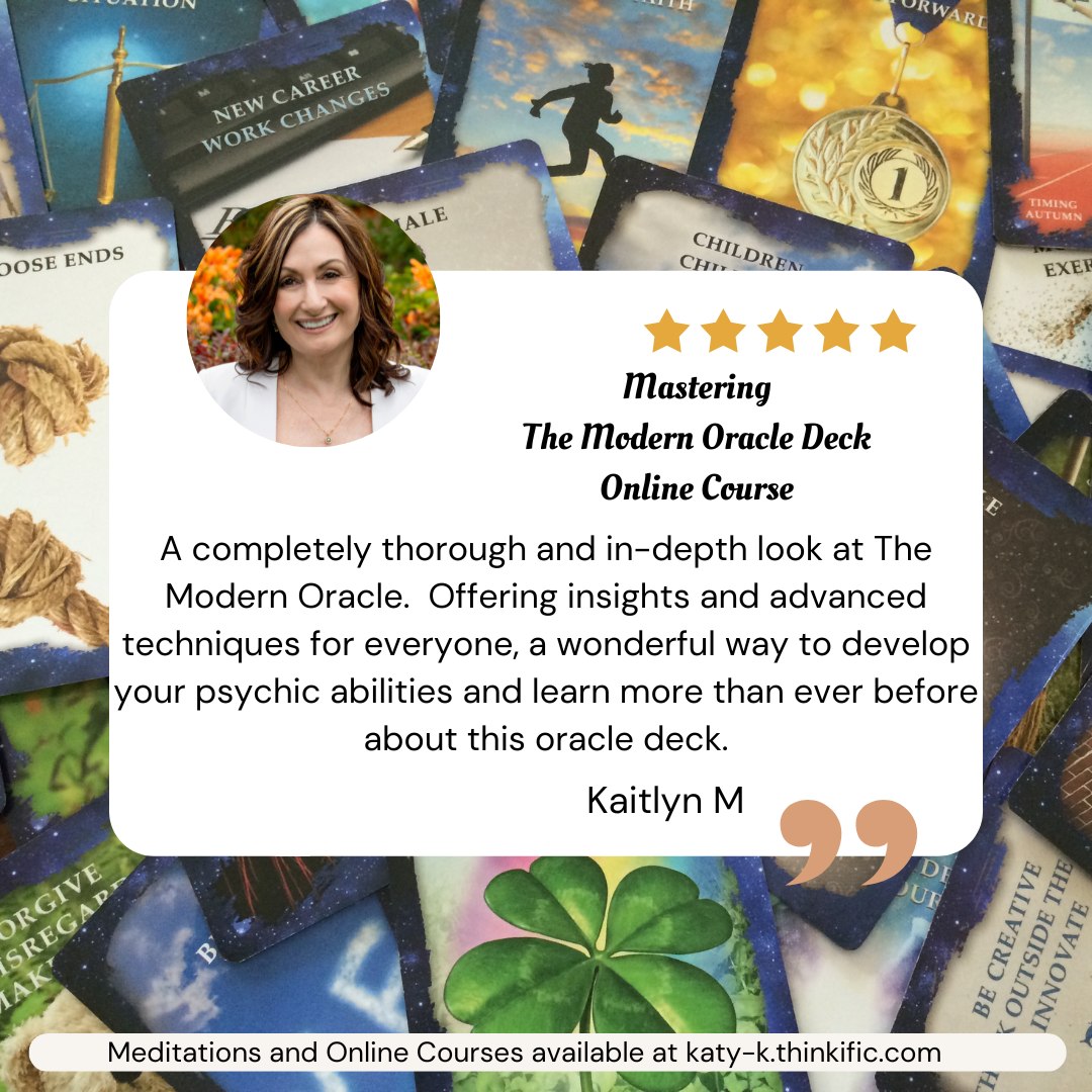 The Modern - 💙 Mastering The Modern Oracle with Katy-K . ️