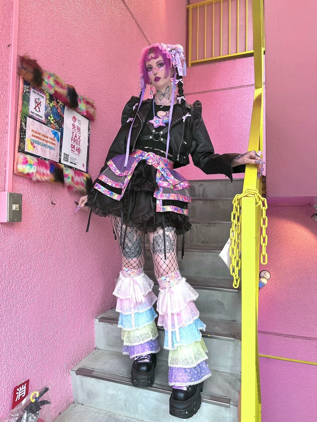 💜 Tiered Pannier-Skirt Belt/ Witch's Black 🖤 We have the dark