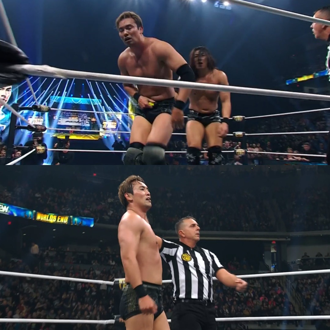 FITE - Okada ...with a screwdriver to earn his way to the C2 finals ...