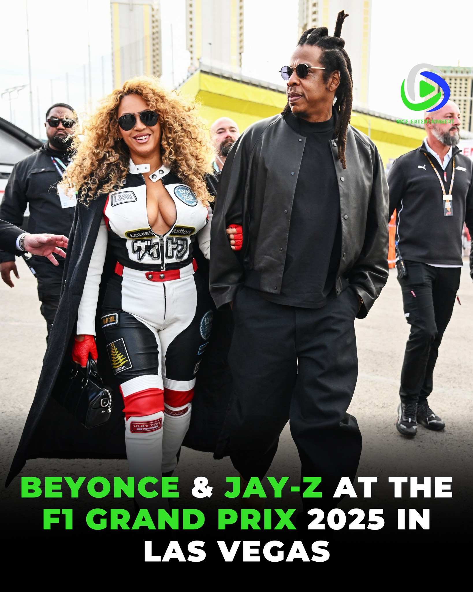 9ice - Power couple Beyoncé and Jay-Z owned the F1 Las Vegas Grand Prix ...