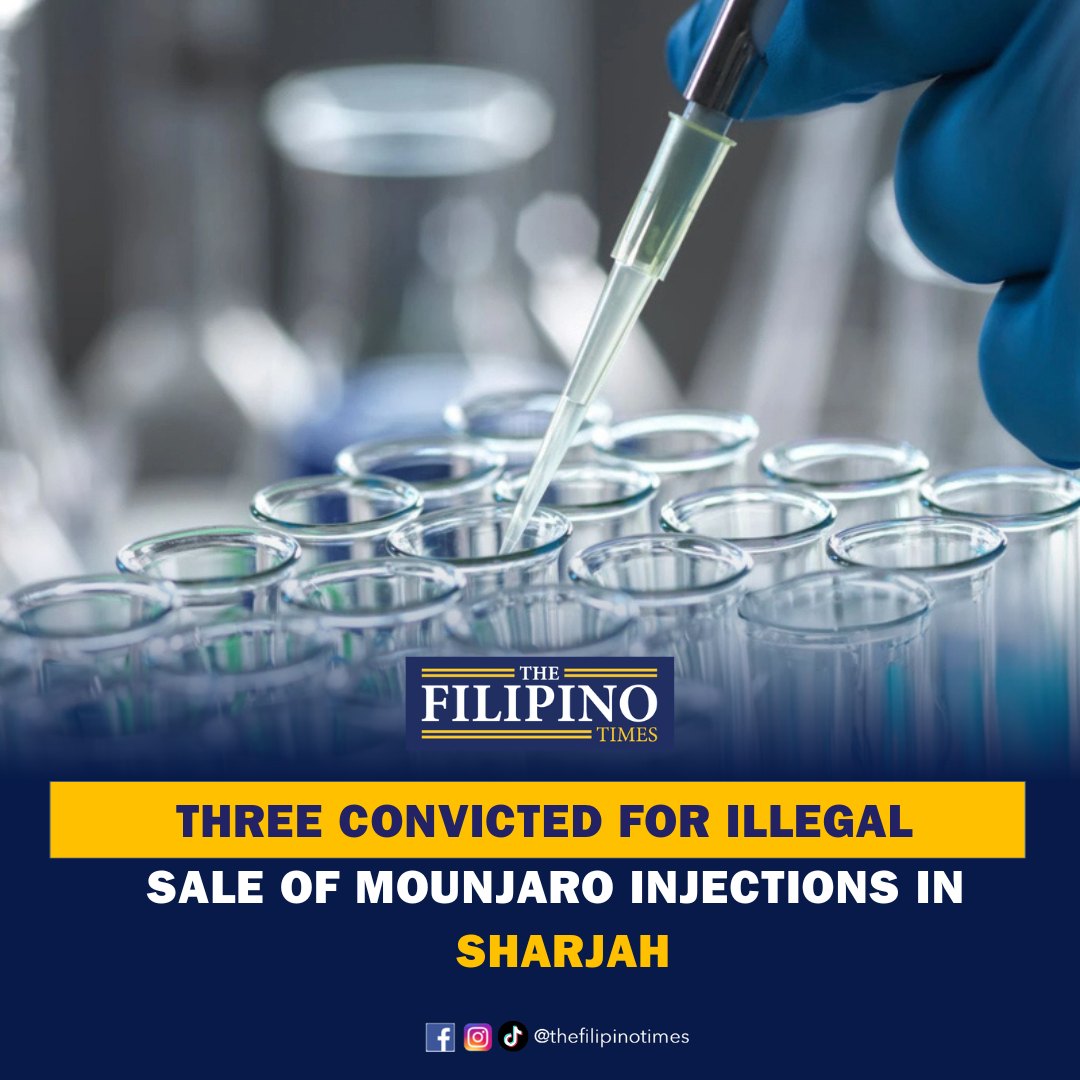 3 CONVICTED OVER ILLEGAL MOUNJARO SALES Three people have been convicted after authorities uncovered an unlicensed operation selling prescription-only Mounjaro injections through social media. Two were fined Dh10,000 each for illegally selling