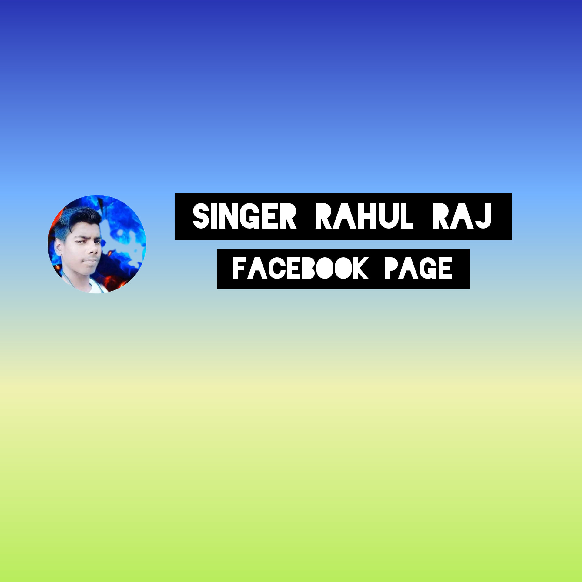 Singer Rahul Raj