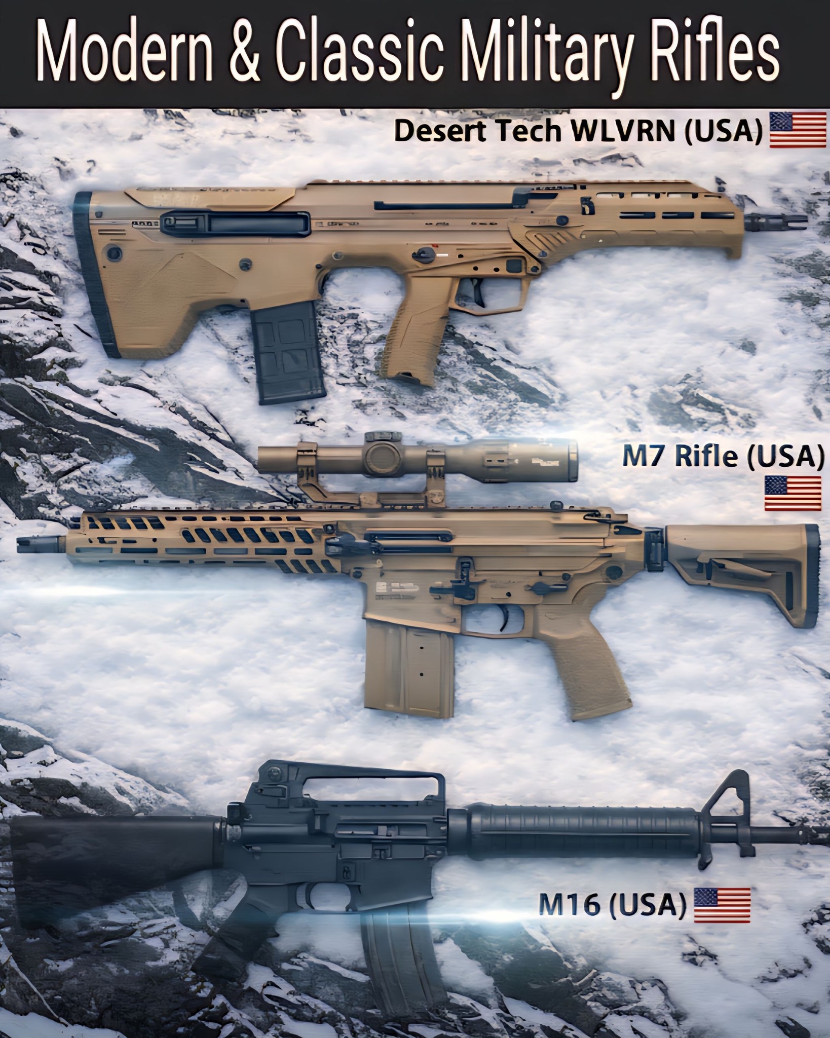 Vitória - The Evolution of American Military Rifles | Facebook