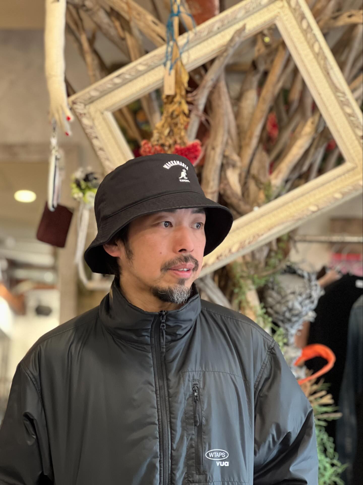 ▪︎WACKOMARIA. KANGOL/WASHED BUCKET HAT . . KANGOLとの 