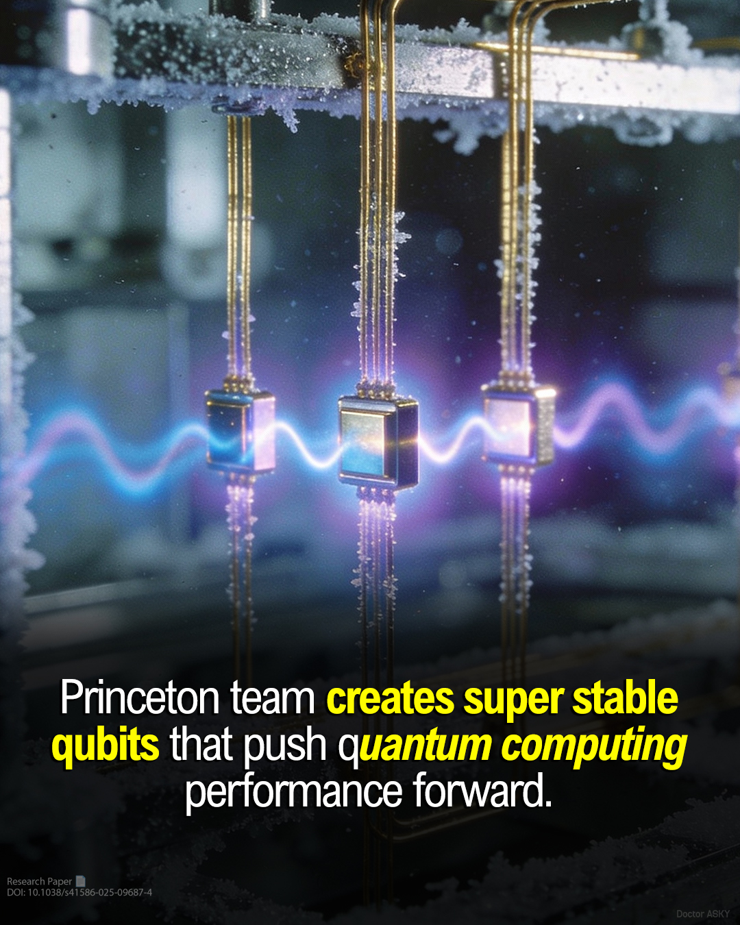 Doctor - Princeton team creates super stable qubits that push quantum ...