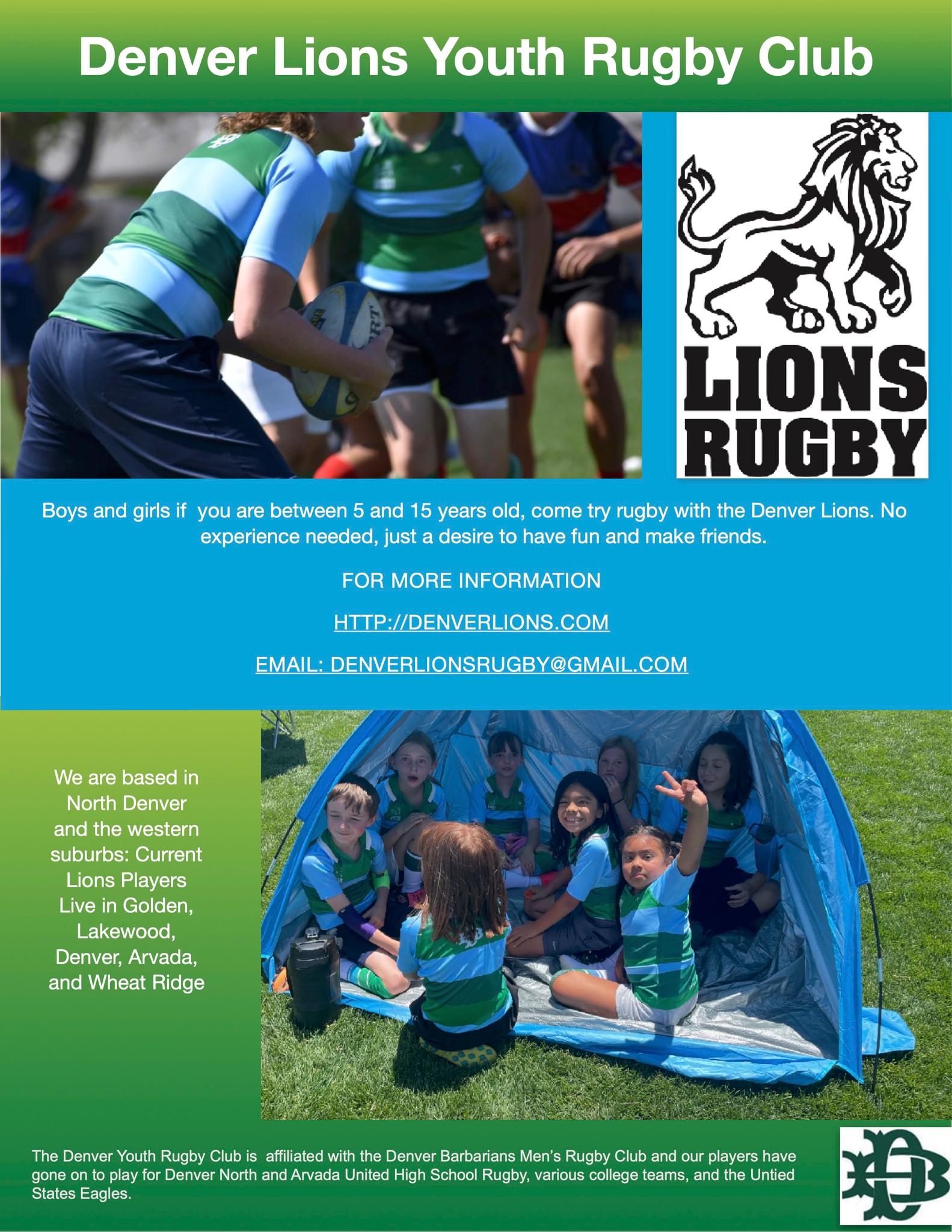 DenverLionsYouthRugby