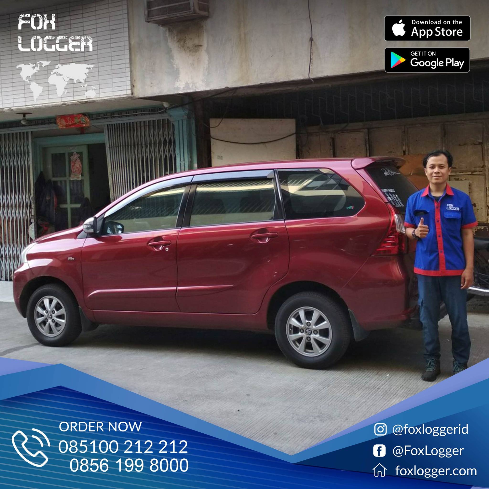 Fox Logger GPS Technology - Cek mobil pernah parkir di mana, lewat ...
