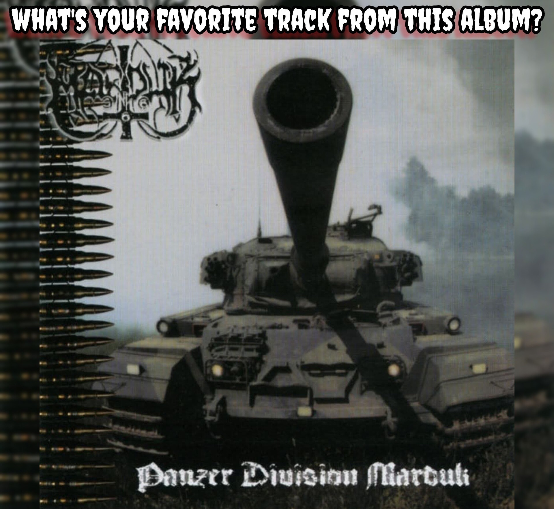 On January 19, 2015, Marduk released Frontschwein, a relentless