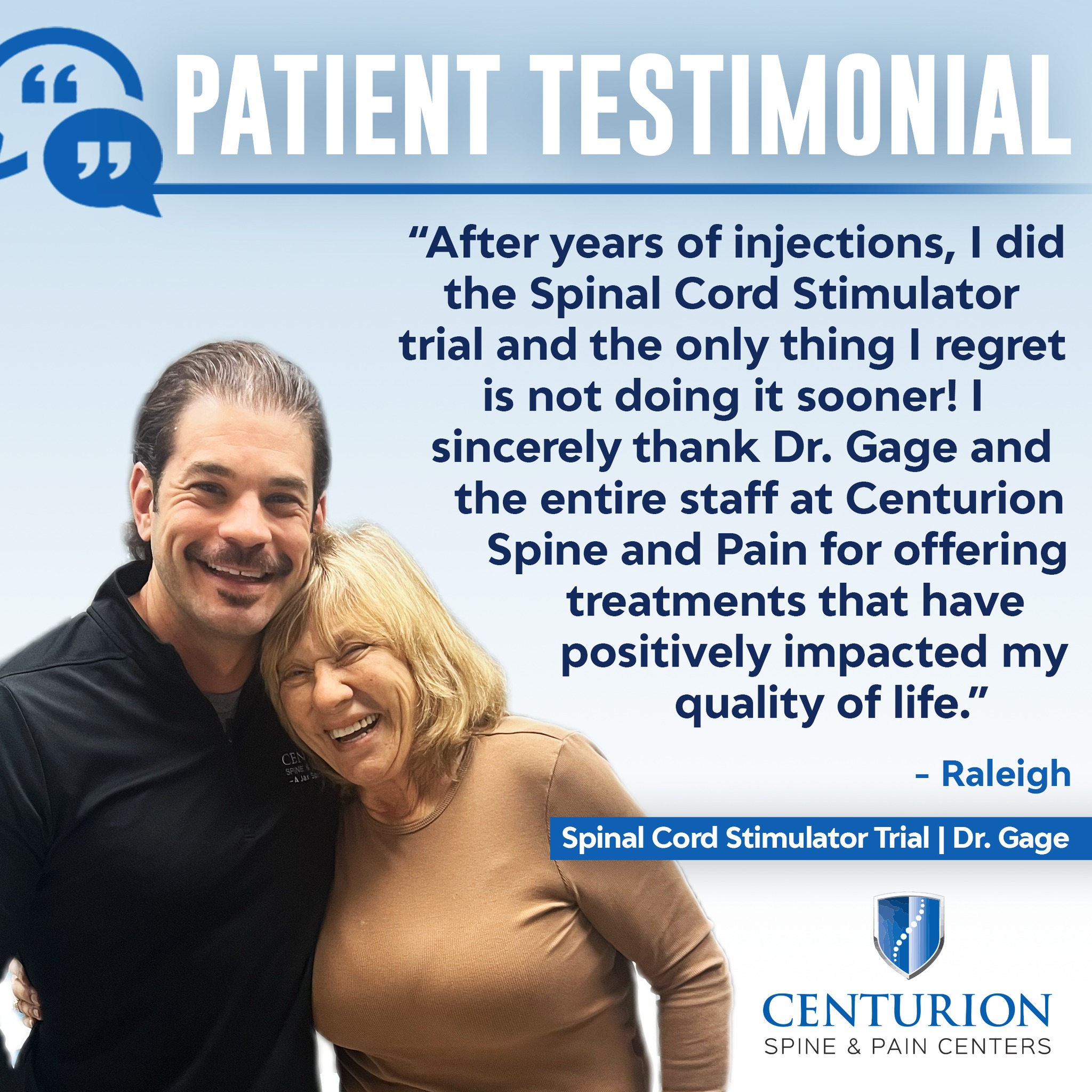 Centurion - After years of pain, one decision changed everything. Read ...