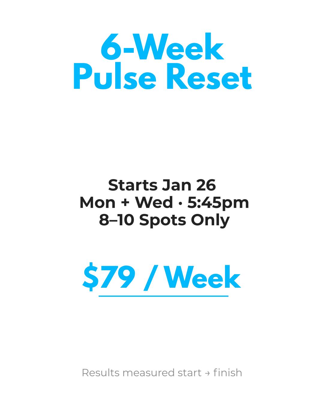 Pulse - 🚀 Introducing the 6-Week Pulse Reset This is not a challenge ...
