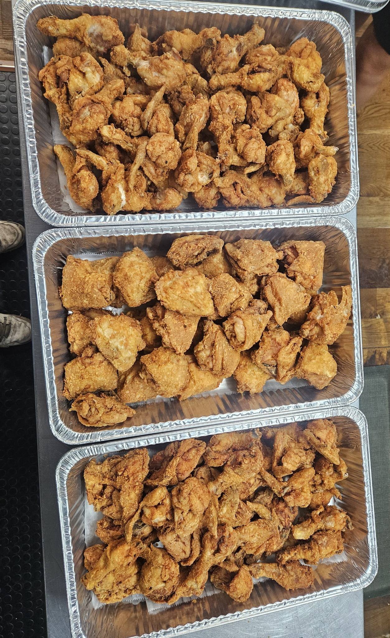 Broasted chicken was a SELL OUT last Sunday at the Door County